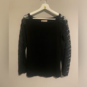 Philosphy Crew‎ lace detail arms Sweater XS